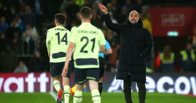 Some Man City players fail to take Guardiola advice at Southampton before Manchester United test