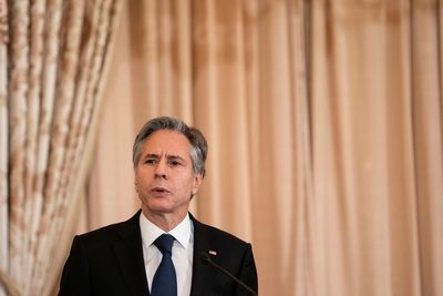 Blinken says U.S. applauds Japan's decision to double defense spending