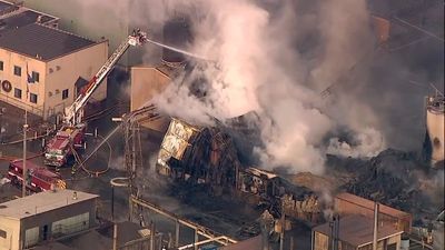 Officials: No injuries in fire at Illinois chemical plant