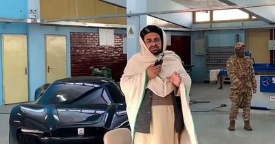 Taliban hails construction of first 'supercar' powered by Toyota Corolla engine