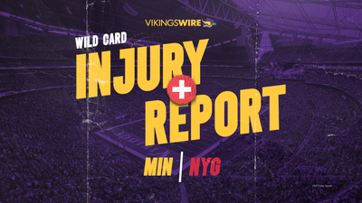Vikings vs. Giants first Wild Card injury report