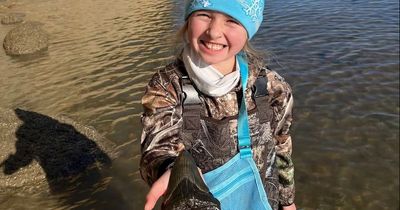 Girl, 9, finds rare 15-million-year-old shark tooth on Maryland beach on Christmas Day