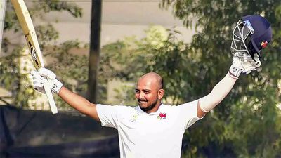 Ranji Trophy: Prithvi missile soars higher