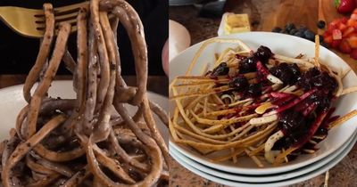 How to make the viral TikTok pancake spaghetti