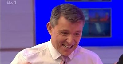 ITV Good Morning Britain's Ben Shephard stuns viewers with age but they fear him 'throwing up' as he's 'punched' live on air