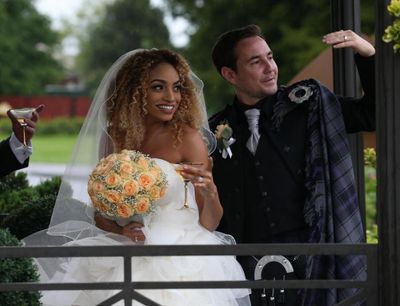 Martin Compston asked famous singer to play at his wedding - but they got arrested