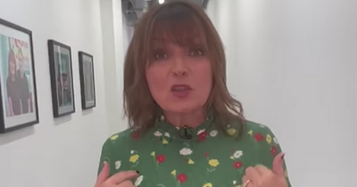 Lorraine Kelly says second hand is 'way forward' as she dons charity shop dress on ITV show