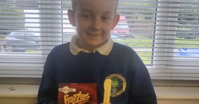 Crisp-mad lad discovers whopping 4-inch Frazzle that could break records