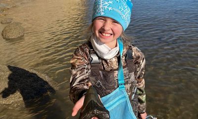 ‘Cool’: nine-year-old finds rare, ancient shark tooth on Maryland beach