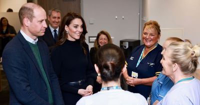 Prince William's concerned question to staff at Royal Liverpool Hospital