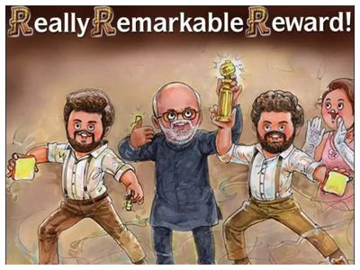 Popular dairy brand pays tribute to SS Rajamouli and RRR's big win at Golden Globe Awards 2023; calls it 'Really Remarkable Reward' - See photo