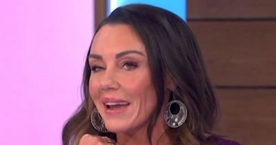 Michelle Heaton battles Dancing on Ice injury during Loose Women appearance