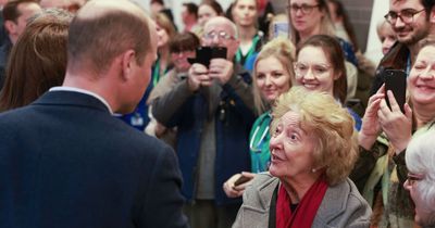 Woman, 81, shouts six powerful words to Prince William