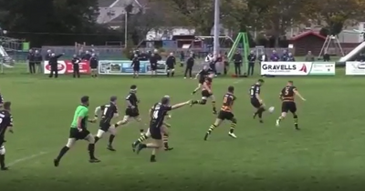 Welsh team score sublime counter-attack try in move that started underneath their own posts