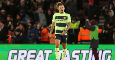 Man City's Kalvin Philips told he is 'in danger of being on a coach back' to Leeds United