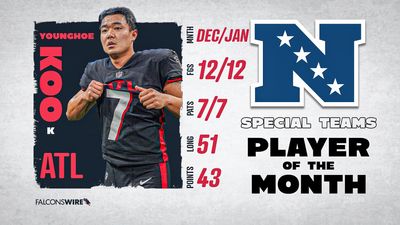 Falcons’ Younghoe Koo wins NFC Special Teams POTM