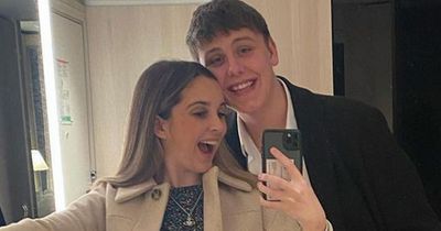 Real life Coronation Street couple Elle Mulvaney and Liam Scholes cosy up on date night