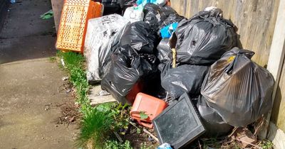 Nottinghamshire woman fined £1,000 over pile of 10 bin bags of rubbish in garden