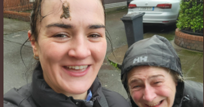 Kellie Harrington shares disastrous walk home as flying bird leaves its mark