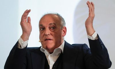 Premier League ‘not financially sustainable’, says La Liga’s Javier Tebas