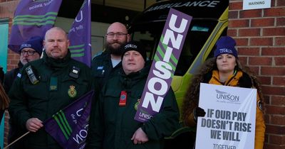 Ambulance Service strike day 'incredibly challenging' as patients thanked for help