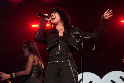 Demi Lovato’s album poster was banned in the U.K. for being blasphemous