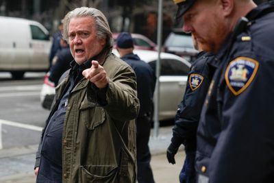 Bannon's lawyers ask to quit wall case, citing 'differences'