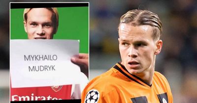 Mykhaylo Mudryk sends Arsenal fans into overdrive by subtly posting photo in club shirt