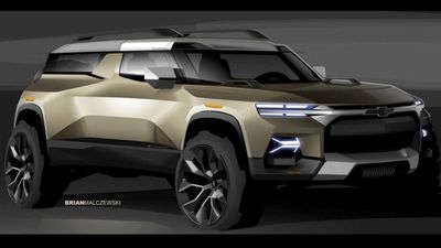 Chevy Two-Door SUV Sketch From GM Design Emits Off-Road Blazer Vibes