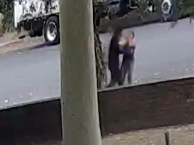 Footage released of jogger being attacked