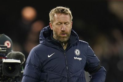 Graham Potter frustrated after Chelsea slip to defeat at Fulham