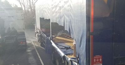 22 pallets of sportswear stolen from lorry parked at M6 services