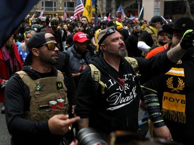Proud Boys trial : Police testify to ‘dire’ scene on Jan 6 as far-right group faces sedition charges