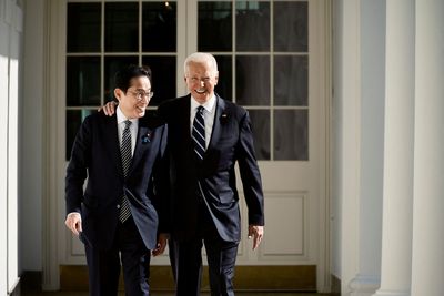 U.S. strongly committed to Japan defense, Biden tells Kishida, hails military boost