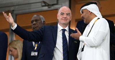World Cup TV crews 'ordered' to film Gianni Infantino but director broke strict rule