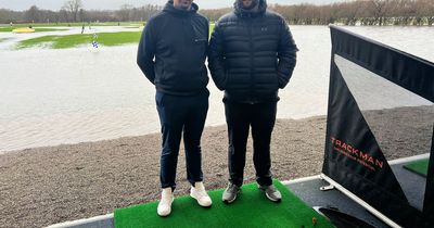 Family-run golf centre left underwater in flooding weeks after being hit by lightning