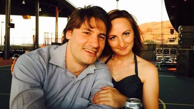 The wife of Petr Levkovskiy tells court she saw knife used in alleged murder of her husband