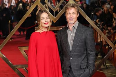 Margot Robbie and Brad Pitt lead stars at London’s Babylon Premiere