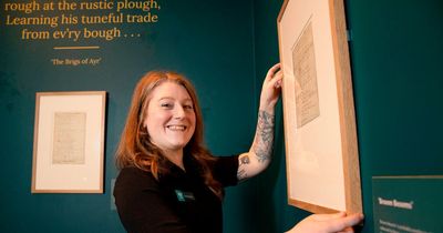 Rare Robert Burns manuscripts which haven't been on display in over 100 years come home to Ayrshire