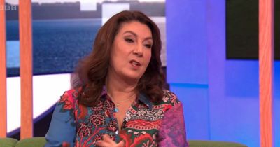 Jane McDonald chokes up at mention of partner and mum's death on The One Show