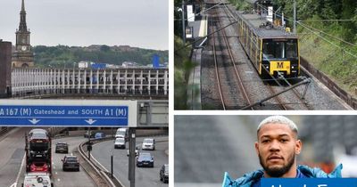 North East Today: Call to replace Newcastle's Central Motorway and Joelinton drink-driving charge