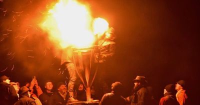 Scottish photographer captures 'brilliant' fire festival dating back 300 years