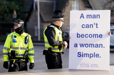Police respond to calls to investigate gender reform protest at Scottish Parliament