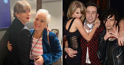 Taylor Swift seen looking cosy with Matty Healy's mum Denise Welch months before rumours