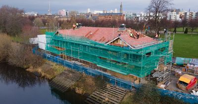 Historic Glasgow boathouse transformation captured in stunning pictures