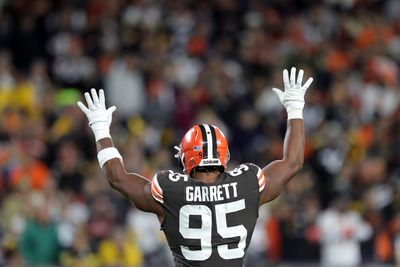 Myles Garrett joins 49ers LT Trent Williams in elite territory