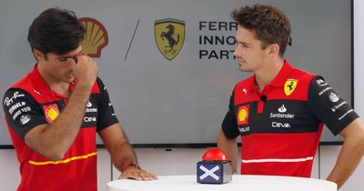 Charles Leclerc jokes "you don't like me" as Carlos Sainz gives awkward answer in quiz