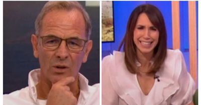 BBC The One Show host Alex Jones cracks up over Robson Green name blunder after he reveals surprise celebrity relative