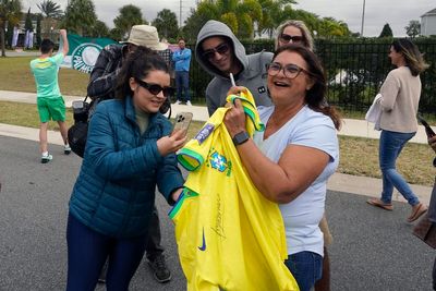 Fans get Bolsonaro autographs as ex-leader rests in Florida