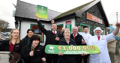Kerry village celebrates being home to Ireland's newest millionaire as shop is revealed